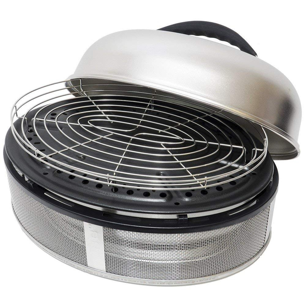 Charcoal grill COBB Supreme: this is a 34 x 48 cm grill, universal plate, grate, lifting handle and bag all in one.