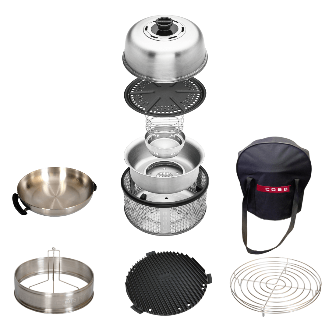Kelioninė / iškylų kepsninė COBB Kitchen in a BOX (Premier Air), Ø 33 cm